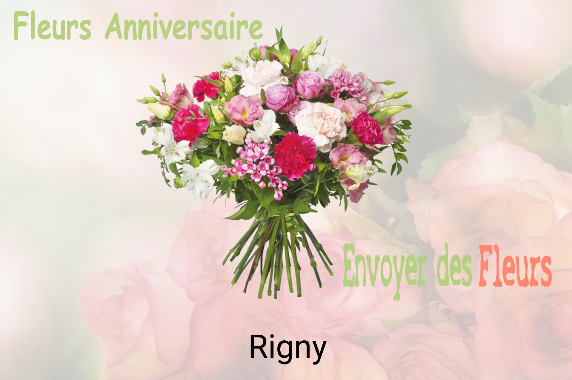 Bouquet de fleurs d’anniversaire livré à Rigny