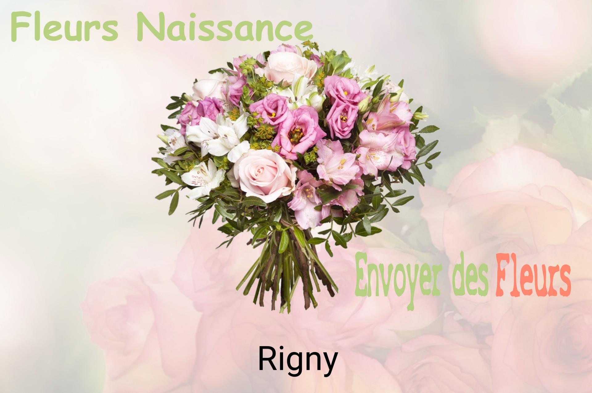 Bouquet de fleurs de naissance livré à Rigny